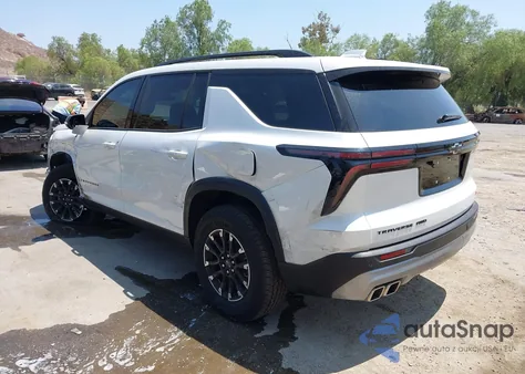 2025 Chevrolet Traverse Awd Z71 from USA, damaged, VIN 1GNEVJRS4SJ200689